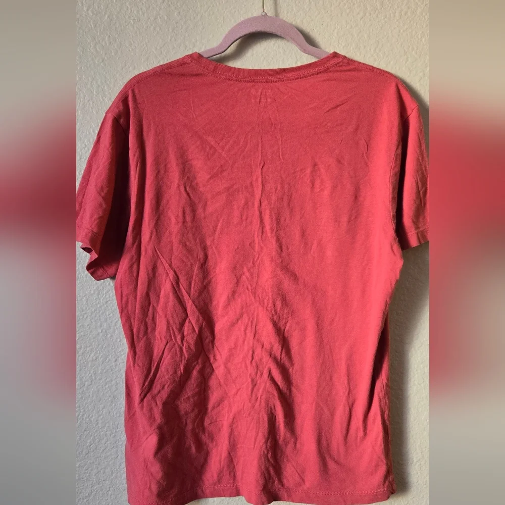 J. Crew Coral Sailboat Graphic Tee
